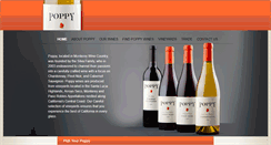 Desktop Screenshot of poppywines.com